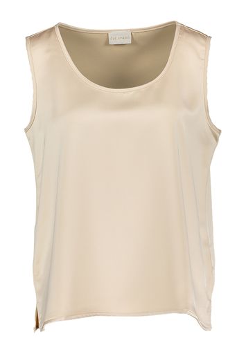 Beige glanzende top Liotti Due Amanti