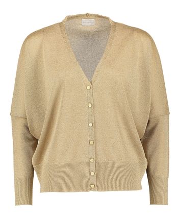 Gouden cardigan Charlie Due Amanti