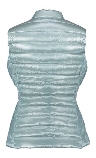 Ijsblauwe padded bodywarmer Jessa Beaumont