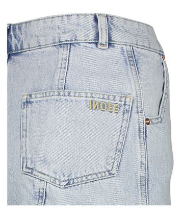 Lichtblauwe denim short Poppy Indee