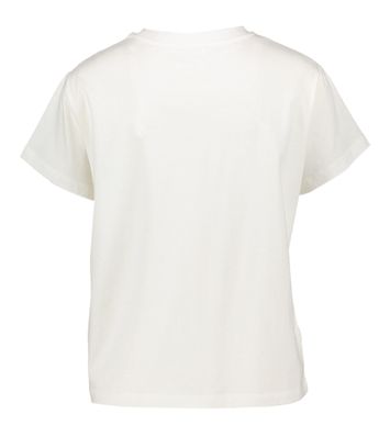 Witte T-shirt met bloemenprint Princess Indee