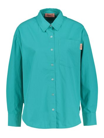 Groene blouse met knoopsluiting Serena Oversized Designers Remix 