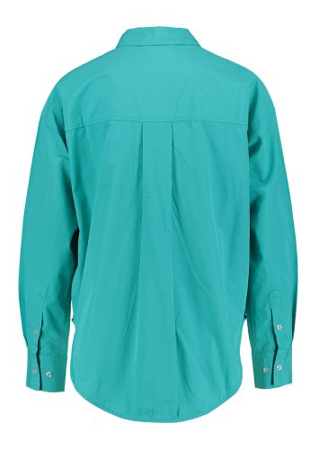 Groene blouse met knoopsluiting Serena Oversized Designers Remix 