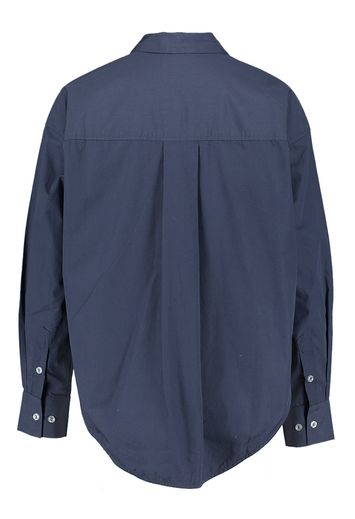Donkerblauw klassiek hemd Serena Oversized Designers Remix 