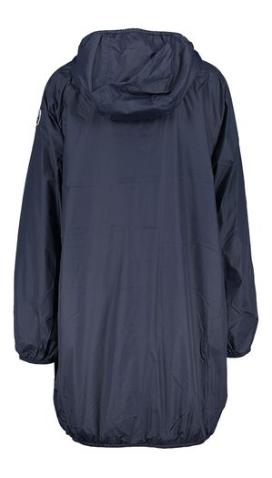 Donkerblauwe regenjas met kap Glendal Jott