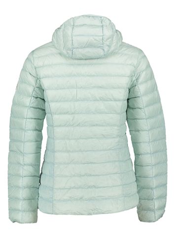 Ijsblauwe padded jas met kap Cloe Jott