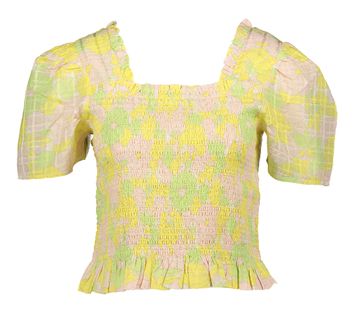 Multicolor top met bloemenprint Les Coyotes De Paris