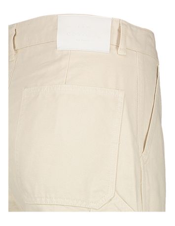Beige katoenen cargo jeans Les Coyotes De Paris