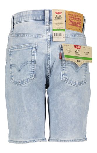 Blauwe slim fit jeans short Levi's
