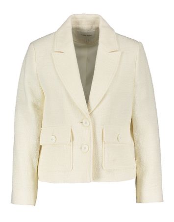 Off white vestje met structuur Marie Mero