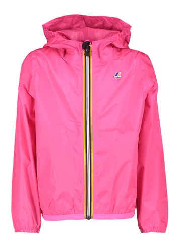Fluo roze jas met kap Claude K-Way