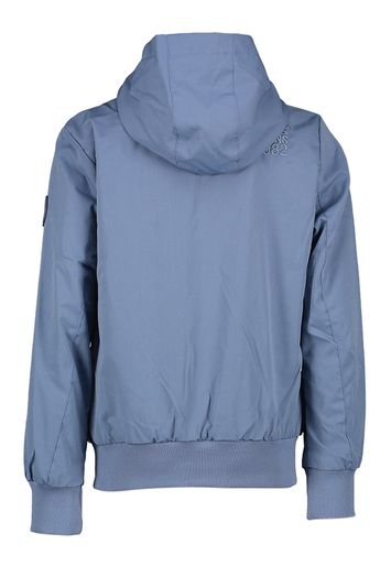 Blauwkleurige jas met kap Cooper Cars