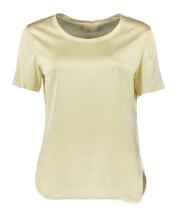 Beige T-shirt met ronde hals Liu Jo 