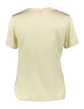 Beige T-shirt met ronde hals Liu Jo 