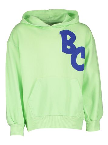 Groene trui met blauwe BC Hoodie Bobo Choses 