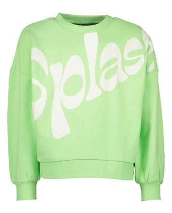 Groene sweater splash AO
