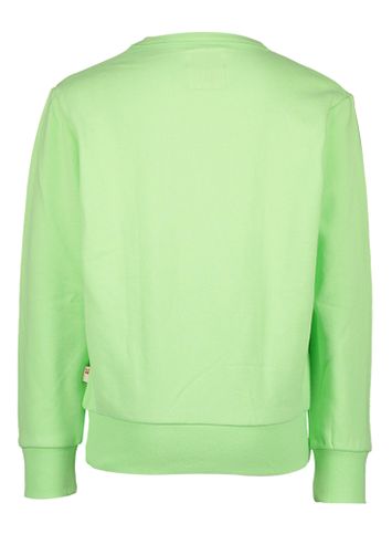 Groene sweater met ronde hals en surfer AO