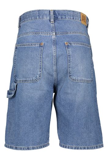Blauwkleurige jeansshort AO76