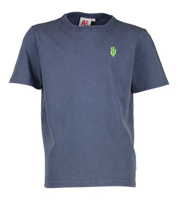 Blauwe t-shirt met cactus AO76
