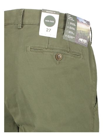 Kaki groene geklede broek Bonn Depot Meyer