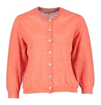Oranje gilet met knoopsluiting Bellerose 