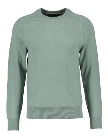 Silver green trui met rond hals Nathan Saint Steve