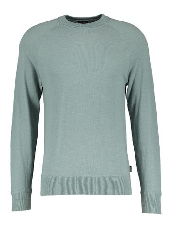 Silver green trui met ronde hals en lange mouwen Pascal Saint Steve
