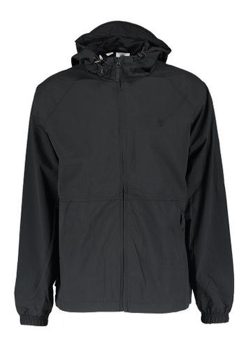 Zwarte jas met kap Ely Element