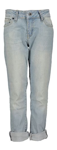 Blauwe loose fit jeans met omslag Balboa Cars