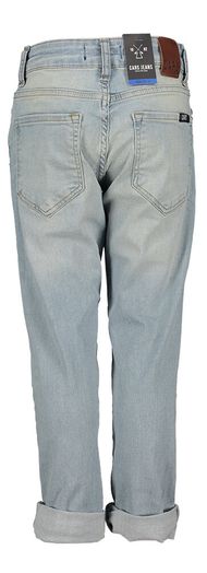Blauwe loose fit jeans met omslag Balboa Cars