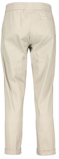 Beige broek met omslag Olaf