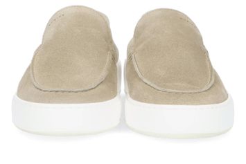 Beige suede instappers Jiro Mio