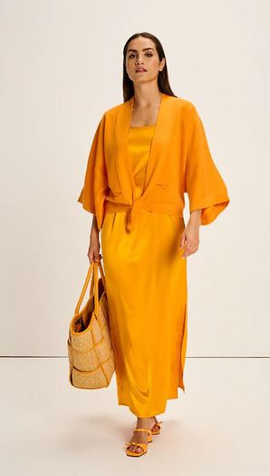 Oranje gilet Bora Bora March 23