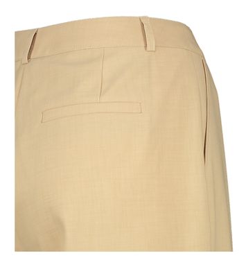 Beige cargobroek met bandplooien Louise Herskind