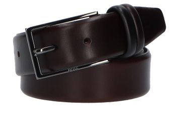 Donkerbruine riem Carmello Hugo Boss