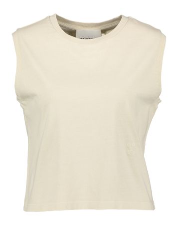 Beige mouwloze top Closed