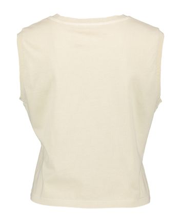 Beige mouwloze top Closed