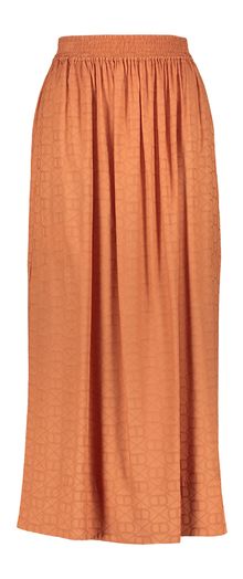 Bruine rok met logo Twinset Milano 