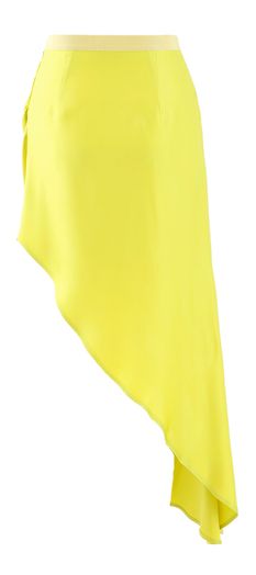 Gele asymetrische rok elisabetta Franchi