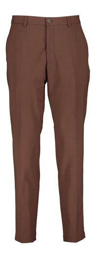 Bruine geklede lange broek Benvenuto