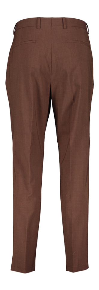 Bruine geklede lange broek Benvenuto