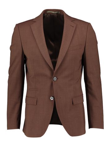 Bruine blazer met knopen Benvenuto