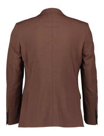 Bruine blazer met knopen Benvenuto