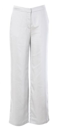 Zilvergrijze glanzende broek JC Sophie