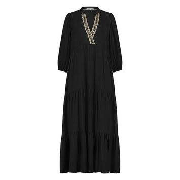 Zwart maxi kleed Sabrina Nukus 