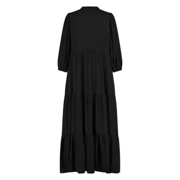Zwart maxi kleed Sabrina Nukus 
