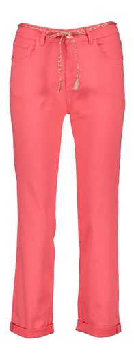 Roze loose fit jeans met hoge taille Bobby Para Mi