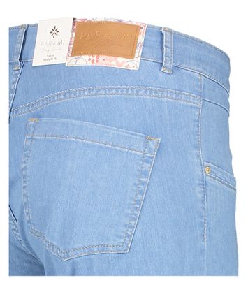 Jeansblauwe flared jeans Vayen Para Mi 