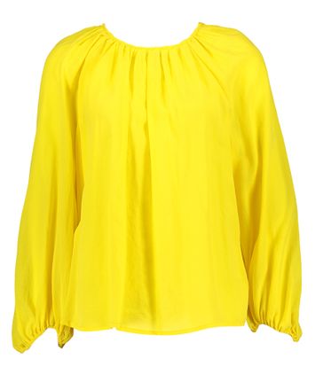 Gele blouse met lange mouwen Molinella Momoni