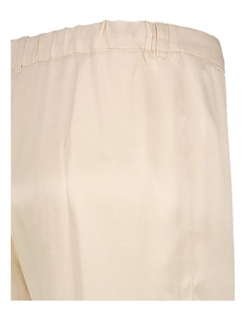 Beige glanzende broek Gili Atmos